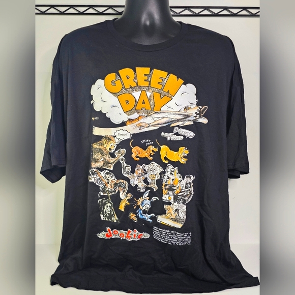 Green Day Dookie Punk Rock Band Graphic Tee Mens 3XL - Picture 1 of 4